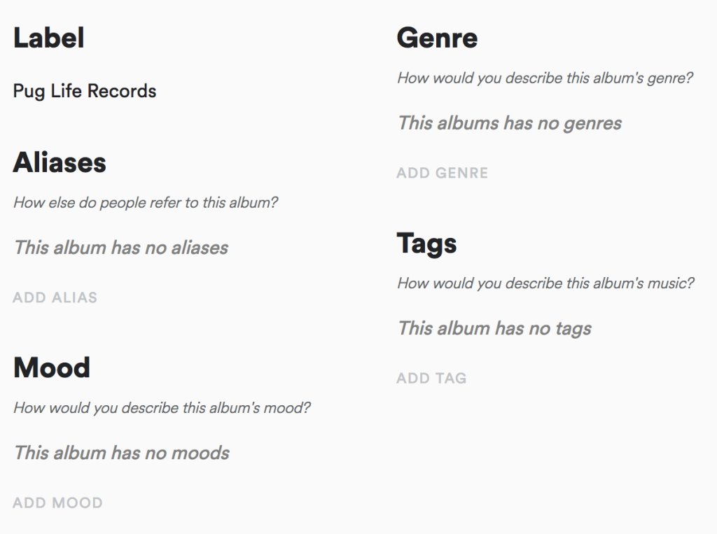Elena_Neira's tweet photo. Spotify lanza una herramienta que permite a los usuarios añadir metadatos a la música que escuchan #LineIn #BigData #Metadata https://t.co/5c5ZLqunVk vía @Variety https://t.co/FnDa3S7Kk6