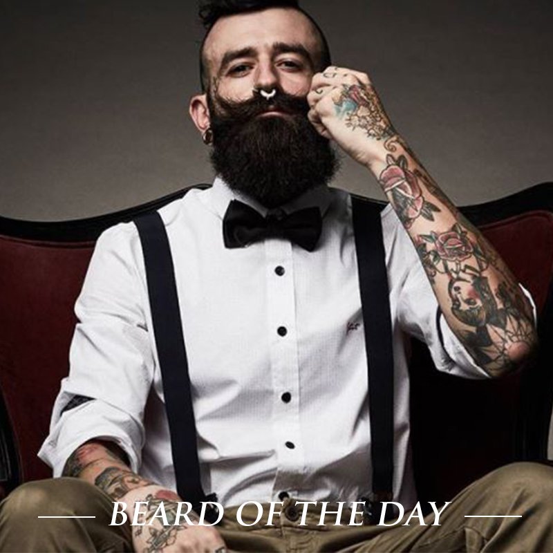 BeardGuyz's tweet photo. Beard of the day goes to Guilherme de Freitas a tattoo artist, that's just as great as his beard! #bearded #beardman #beardart #beardink #beards&tattoos #beardguyz #beardlove #beardlifestyle #myuniversalvip #botd https://t.co/6uqv3VCRZs