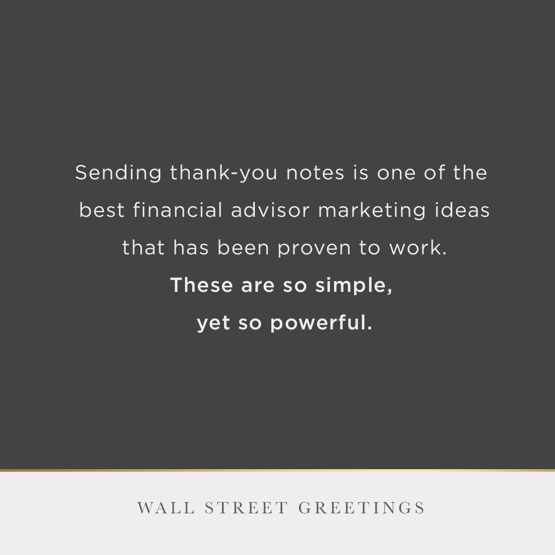 WallStGreetings's tweet photo. James Pollard says it best, cards are so simple, yet so powerful. Follow along @theadvisorcoach for more #advisortips https://t.co/VKb9uCLMN2 #MondayMotivation https://t.co/KkgCbr1BvA