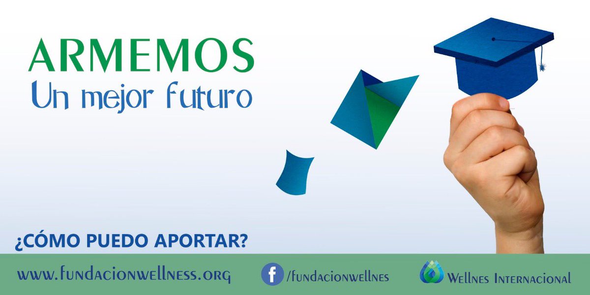 Funwellness's tweet image. Apoya con becas para niños en pobreza y brindarle un mejor futuro fundacionwellness.org