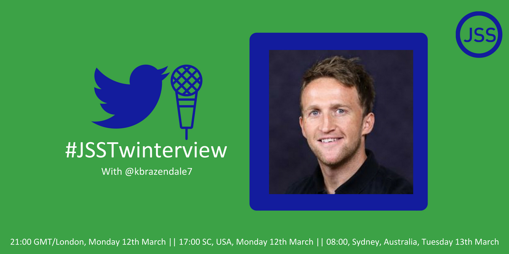 JSportsSci's tweet photo. We're about to start our #JSSTwinterview with @Kbrazendale7

You can follow all the questions using the hashtag #JSSTwinterview - you can add comments, though Keith may not be able to answer them all https://t.co/iYRu7kwTLB