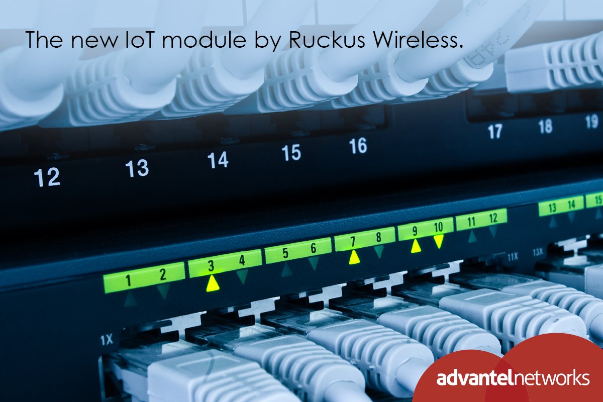 AdvantelNet's tweet photo. Learn about the applications and uses of our partner @ruckusnetworks’ new #IoT module #SmartZone #WLAN controller #IoTSuite https://t.co/G191UuE4qO #SF #BayArea #Tech #strategy #digital #marketing #sales #Advantel #red https://t.co/ctUp5GioCM