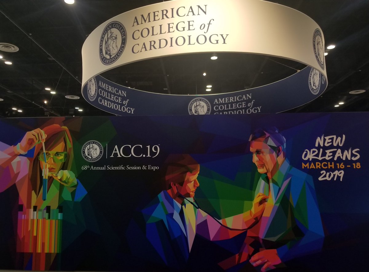 1. #ACCFIT made #ACC18 accessible.
2. Refreshing to see no slide presentations
3. Debates/panel discussions prove not everything is cut and dry. Still lots of art in medicine.

Looking forward to seeing you next year in #NoLA for #ACC19