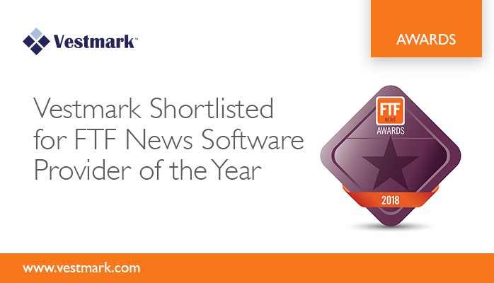 LonVestmark's tweet photo. Congratulations to the 2018 @FTFNews Awards Finalists! I am pleased to announce that @Vestmark's CEO, John Lunny, is shortlisted for the FTFNews Innovation Award "FinTech Person of the Year!" Cast your vote here - https://t.co/5g7tAj5nWj  #wealthmanagement #Fintech #FinServ https://t.co/XyhlUIVqdL