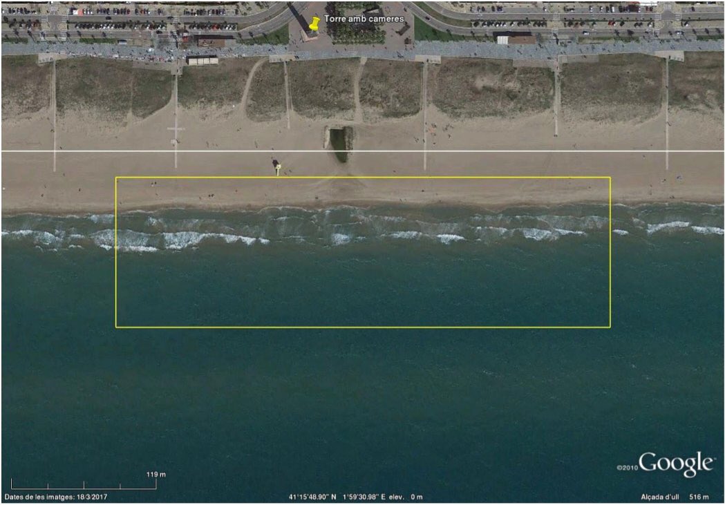 IMEDEA_UIB_CSIC's tweet photo. Comienza la campaña de medidas para estudiar las corrientes, las olas y los movimientos de la arena en la playa de Castelldefels https://t.co/1S7p2POug8 @la_UPC @IMEDEA_UIB_CSIC @socib_icts @ICMCSIC #MUSAFELS https://t.co/dOI89cVHvC