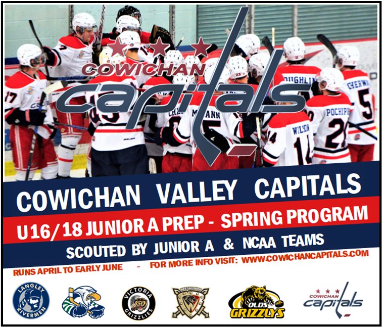 Cowichan Capitals on Twitter "The Cowichan Valley Capitals will be