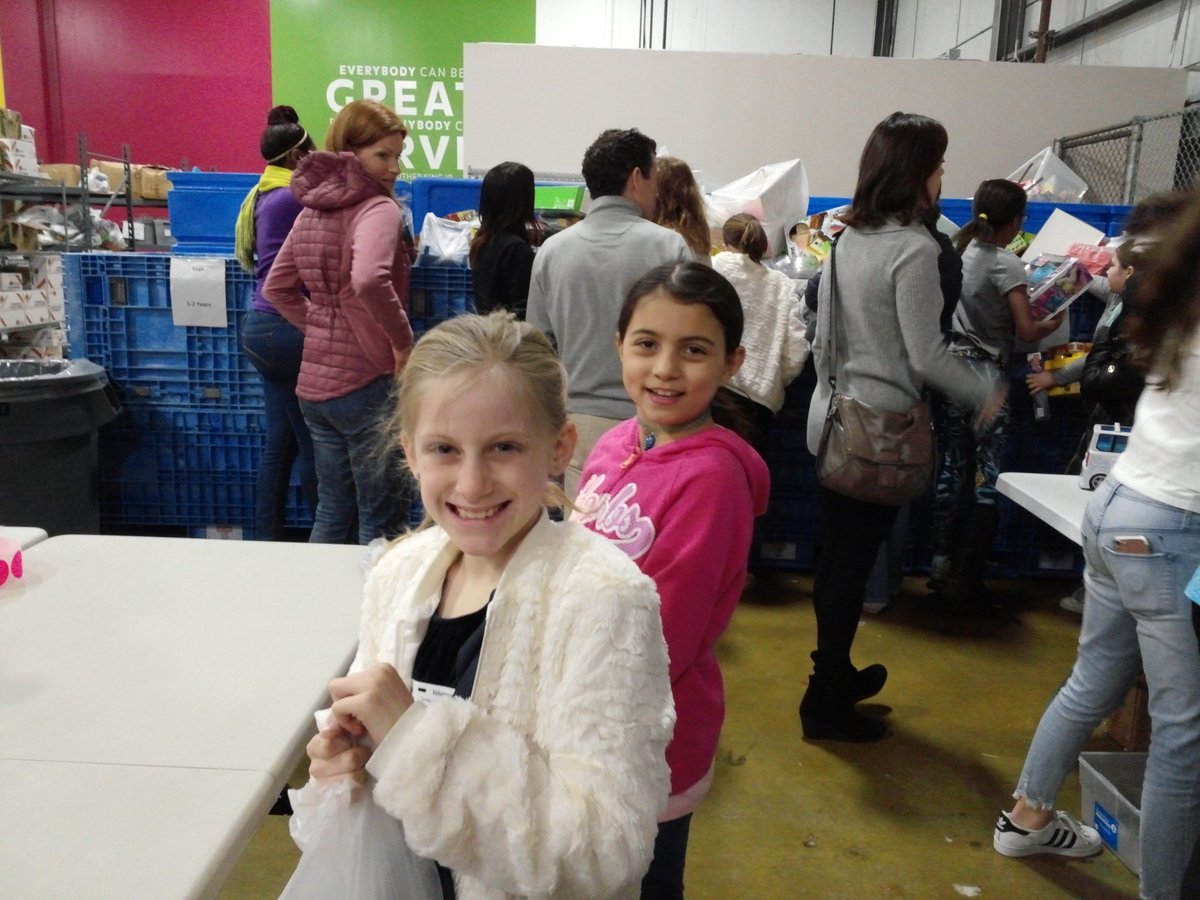 ICSJParish's tweet photo. Our RE community served recently at Cradles to Crayons the Giving Factory, assembling kits of needed items for kids with real needs. We loved our afternoon there! https://t.co/2F1X2fYBfO