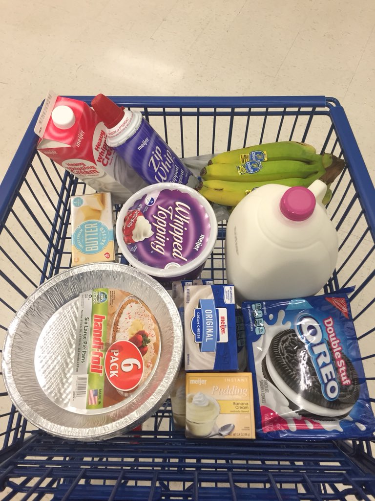 MrsDurell's tweet photo. What’s in a math teacher’s cart the week of 3/14? The makings of Σ π! 😉🥧 #PiDay https://t.co/1v7cENxX7B
