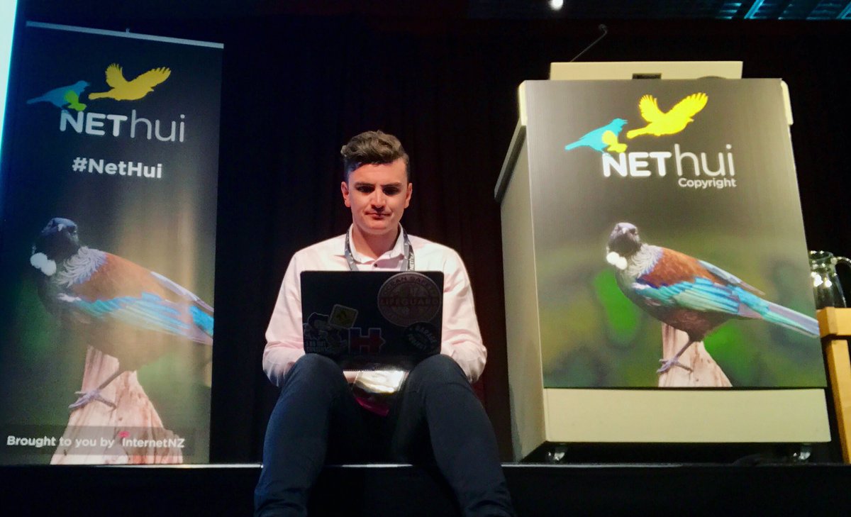 HWilliamsNZ's tweet image. Getting to deliver #nethui with the team is a perk of my job. #nethuicopyright