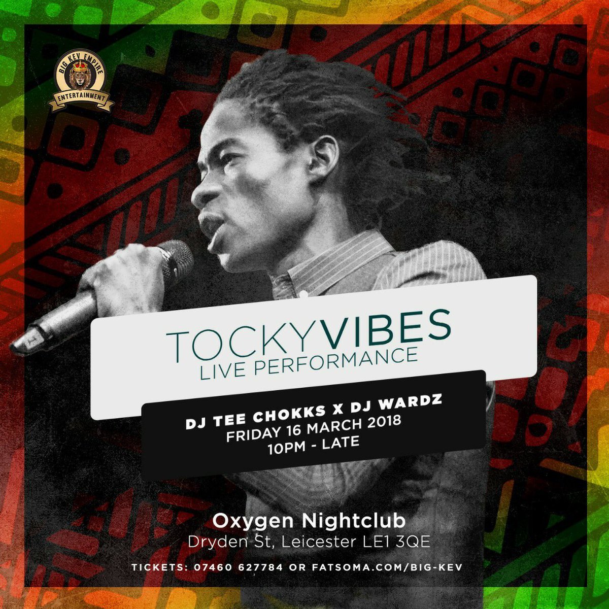 TeeTeeChokks's tweet photo. #TouringWithTockyVibes Leicester this  Friday &amp; Saturday we’re in Manchester 🔥🙌🏾 @AfrokingsUK https://t.co/4OL98zHnAn