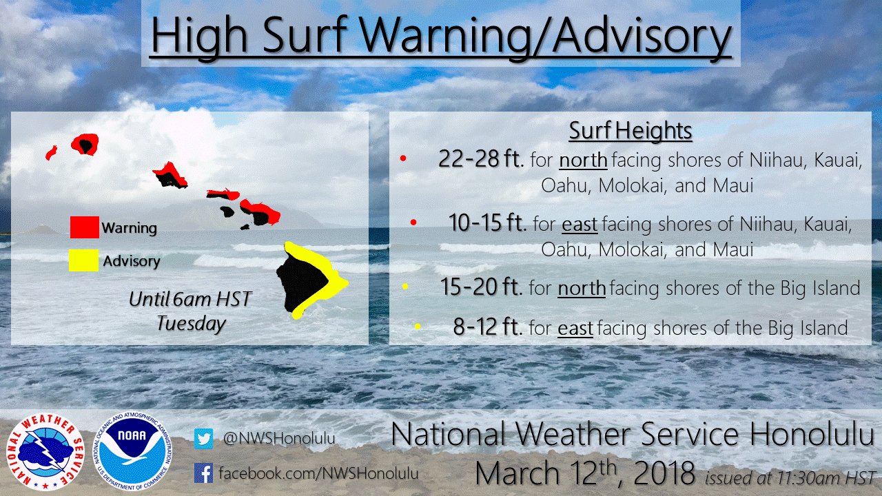希少❗️HIGH SURF WARNING SIGN HAWAII（ノースショア） High surf warning sign stock illustration. Illustration of