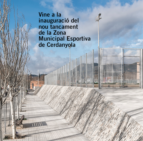matarocat's tweet photo. Diumenge 18/3 INAUGURACIÓ  NOU TANCAMENT ZONA MUNICIPAL ESPORTIVA DE CERDANYOLA
🔹8 a 16h Partits futbol
🔹10.30 a 12h Globus aerostàtic i xocolatada
🔹11h Recorregut  autoritats amb banda Bandarra La Llàntia
🔹11.30h Cheerleaders i classe de zumba
🔹12h Parlaments
#femCerdanyola https://t.co/xk1OJEqYOA