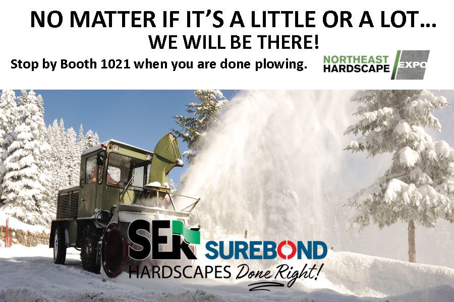 seksurebond's tweet photo. Hopefully the forecast is wrong...either way we will be there! Stop by booth 1021 to see what’s new for 2018. #nehardscapeexpo #nehe2018 #hardscape #hardscapelife #hardscapebrotherhood #hardscaping #tradeshowlife #wintersnotover #toomuchsnow #surebond #polysweep #snapedge https://t.co/bkK5vIrSpo