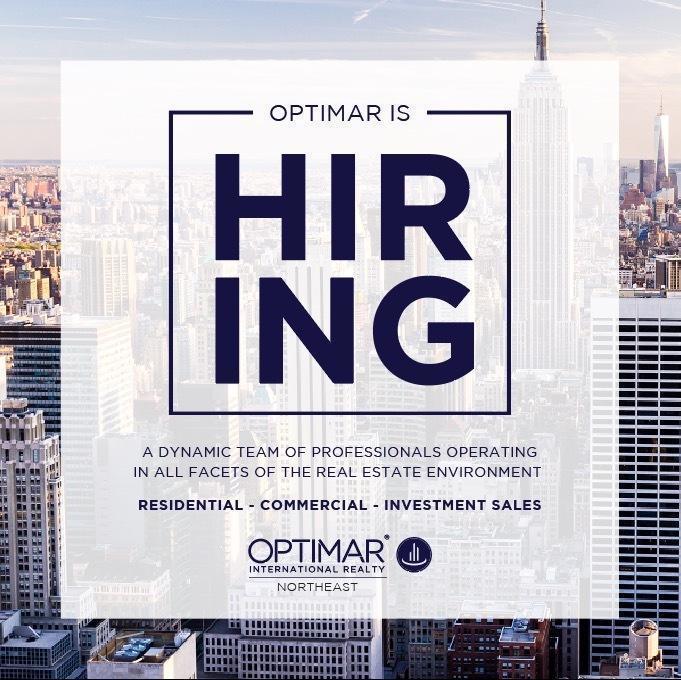 Come join our dynamic team at <a href="/OptimarNY/">Optimar Real Estate</a>!

Please send all resumes to amanda@optimar.com

#NewYork #NewYorkCity #newyorkrealestate #Realtor #RealEstate #realestateinvesting #realestateagent