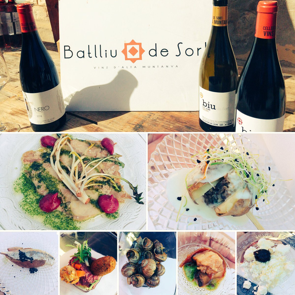 Avui hem disfrutat de valent a #Cervera #SlowFood #km0 #productes de #proximitat #winelovers