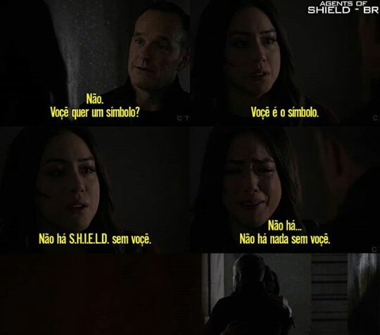 AOShieldBrasil's tweet image. Uma cena, várias dores no coração... 😭💔
#SHIELD100
 #AgentsofSHEILD