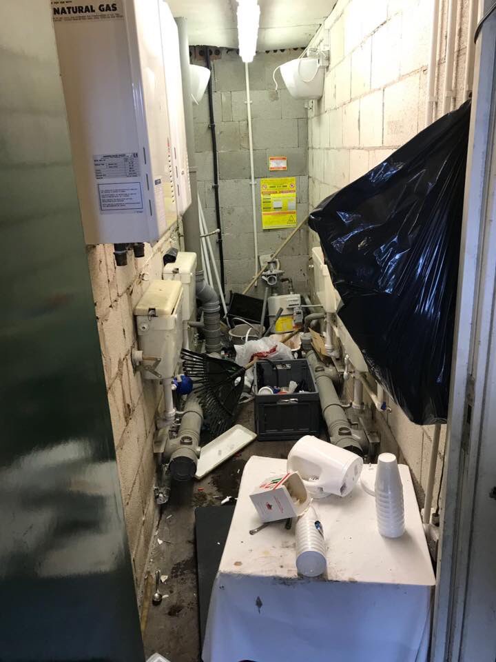1/2: When you work so hard, don’t get paid and all you want to do is provide a safe haven for kids to play football &amp; train but the local youths have other ideas, it’s hard not to get so mad! Take a look at some of these images or our homeground clubhouse