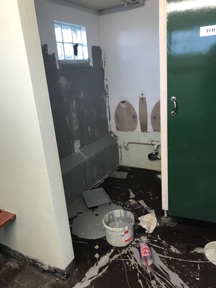 2/2 not only have our pitches &amp; club house been vandalised but the equipment in there too. Kits, goals, nets, training equipment, changing rooms everything we’ve all worked so hard for - Gone!