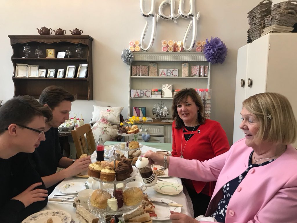 RibbonsTeaRoom's tweet photo. Mother’s Day at Ribbons https://t.co/SRFI63vlUM