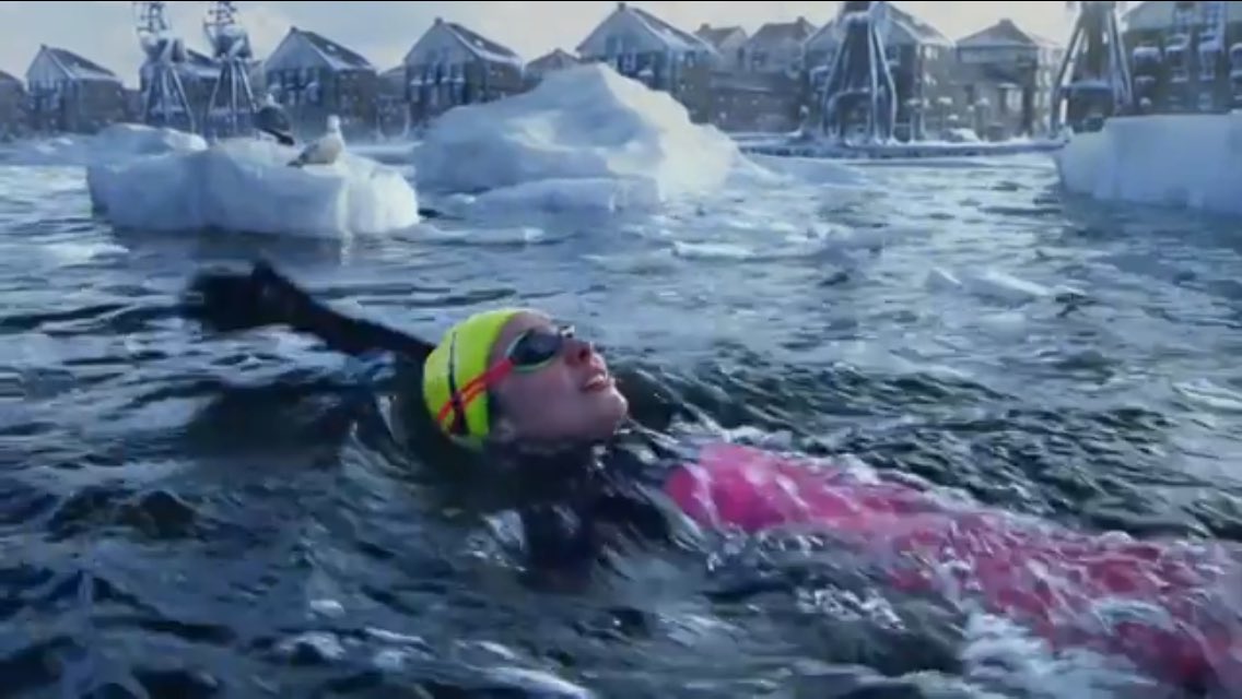 SwimmingRGS's tweet photo. Great to see Swimming Captain Izzy W in the new Nike advert! @RGSSport #lookschilly #greatbackstroke https://t.co/valL0TrC3w