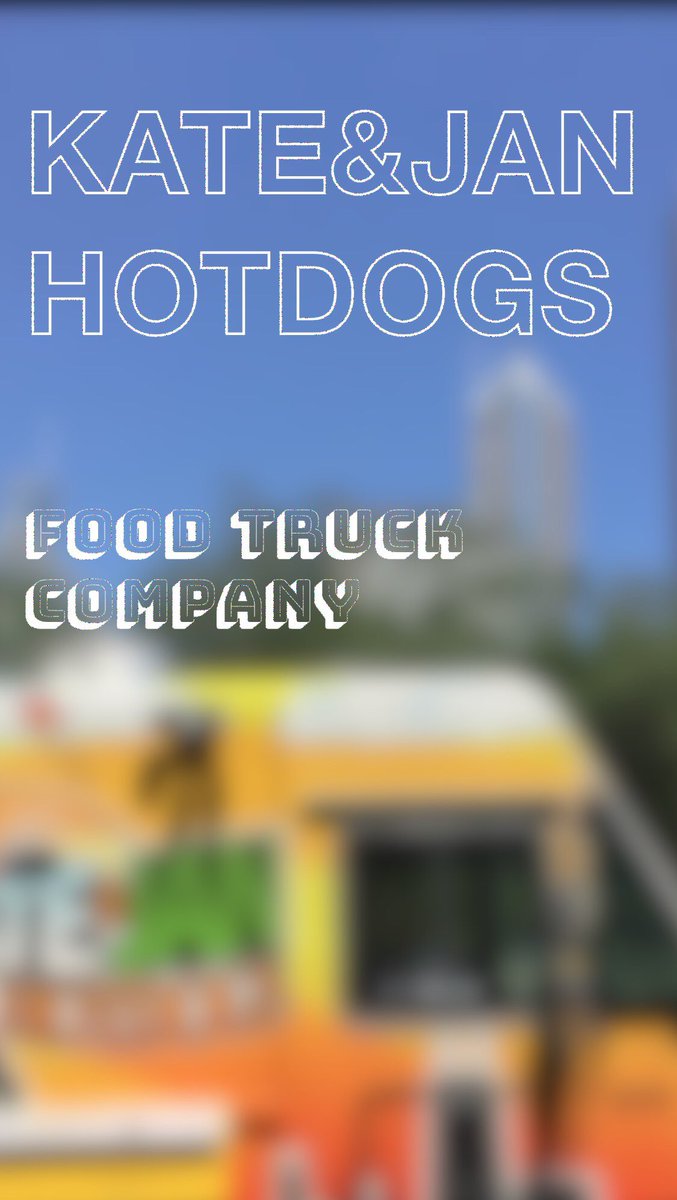 Kate&Jan Hotdogs tweet media