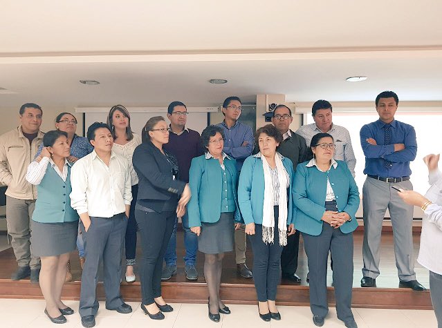 subsalud_ssc's tweet photo. Conformacion del Comité de Bioseguridad y Manejo de desechos de la zona 3 del Seguro Social Campesino/ provincia de Tungurahua. https://t.co/J3uyUcgqUX