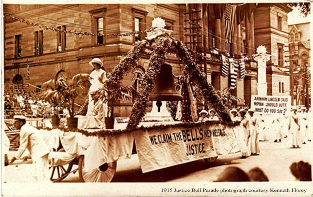 <a href="/CMSPatriots/">Colonial Middle</a> eighth graders recently welcomed Amanda Owen from #JusticeBellFoundation to share the story of local early 20th century women's rights activists and the journey of the #JusticeBell. Read more about it: colonialsd.org/news/item/~pos…