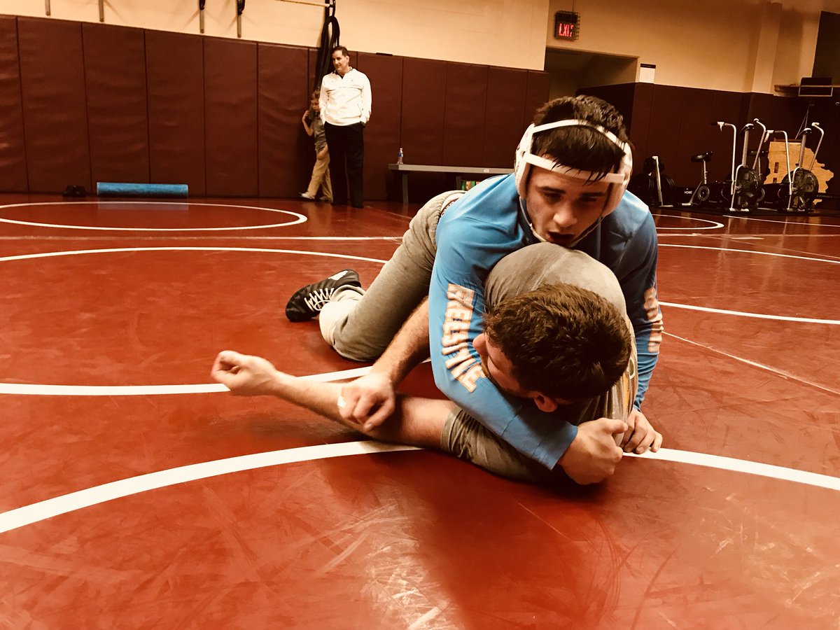 LehighMWREST's tweet photo. We have arrived in Northeast Ohio! Thank you @UnivSchoolSport for letting us use the room to get a workout in today #GoLehigh https://t.co/swcJSDbyv6