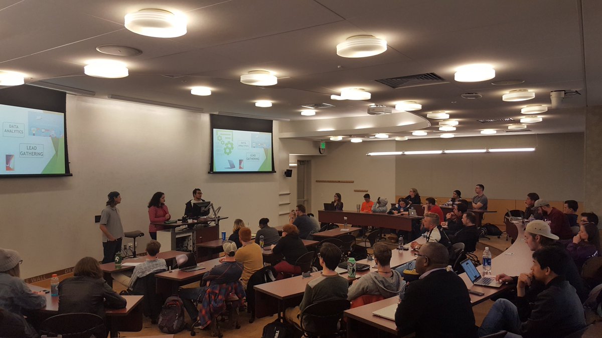 dsouza_rodney's tweet photo. Let the selection begin! After spending the first 8 weeks of the semester validating problems and their ideas, @NKUHaileCOB #ENTP students pitch to potential @nku_informatics #CSC students to form teams for the rest of the semester #transdisciplinarycollaboration https://t.co/CNXH468ju9