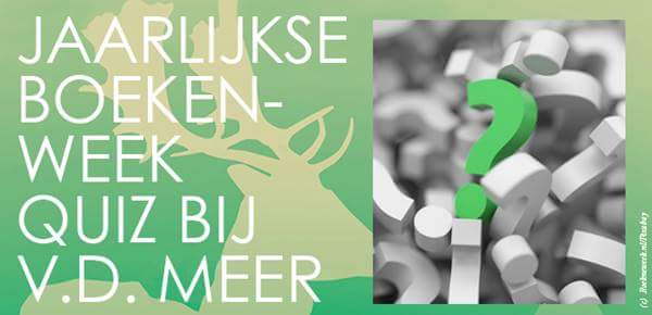 Kom je dinsdagavond ook <a href="/Boekenweek/">Boekenweek</a> quizen? Met mooie prijzen en roem