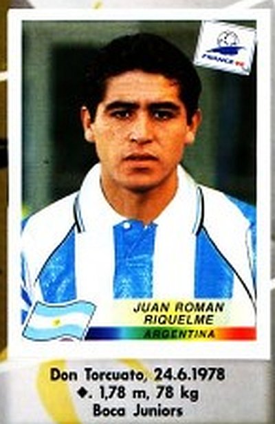 Verminosos's tweet photo. Faltam 89 dias para a Copa do Mundo. #CarasDaCopa #Riquelme #Argentina #Copade1998 https://t.co/gfa3u7U8nd