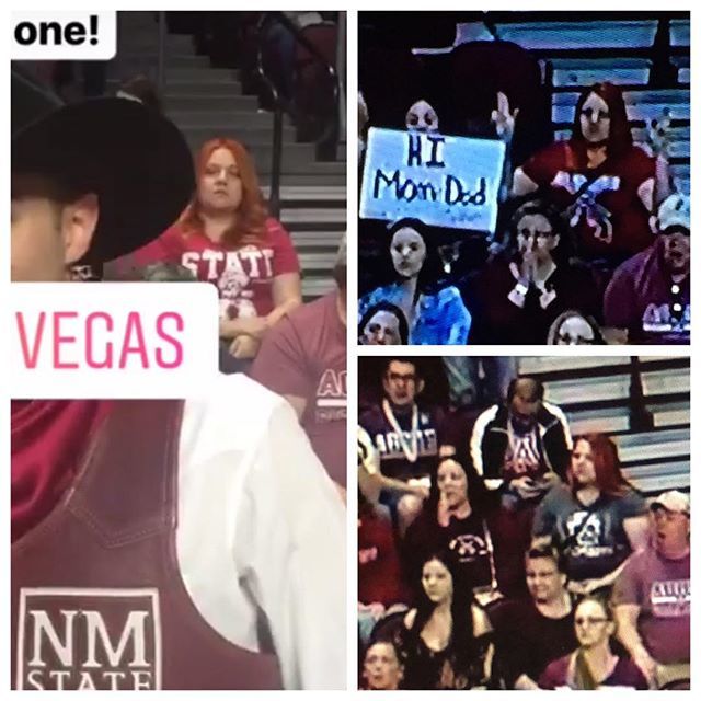 AliciaEsperanz's tweet image. When you're not used to being at such a televised event 🤣🤣🤣 #IWasntReady #WACVegas #GoAggies #NMSU ift.tt/2InPFJy