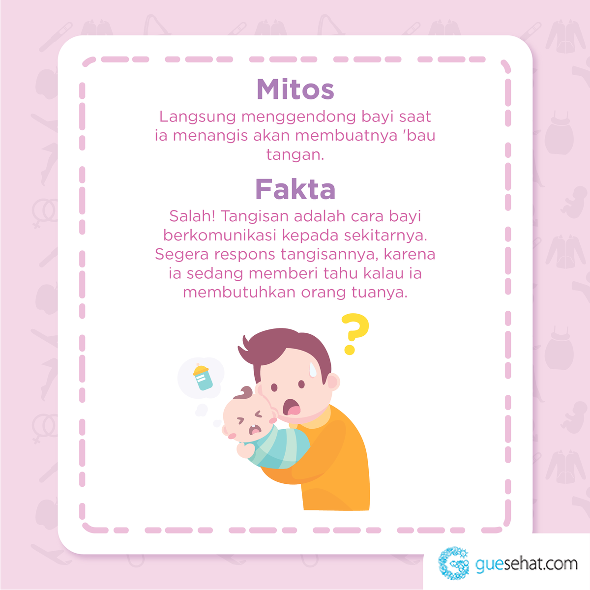 GueSehat's tweet photo. Udah enggak zaman deh Gengs percaya sama mitos-mitos. Mending cek faktanya saja langsung di aplikasi Teman Bumil!
Ini link downloadnya, yaa!
Android : https://t.co/CHdY3slN3b
Ios : https://t.co/6oSoQaYWyV
#guesehat #gengsehat #pakaiguesehat #GuelawanTBC #temanbumil #cekteman https://t.co/cnTQUbGIkC