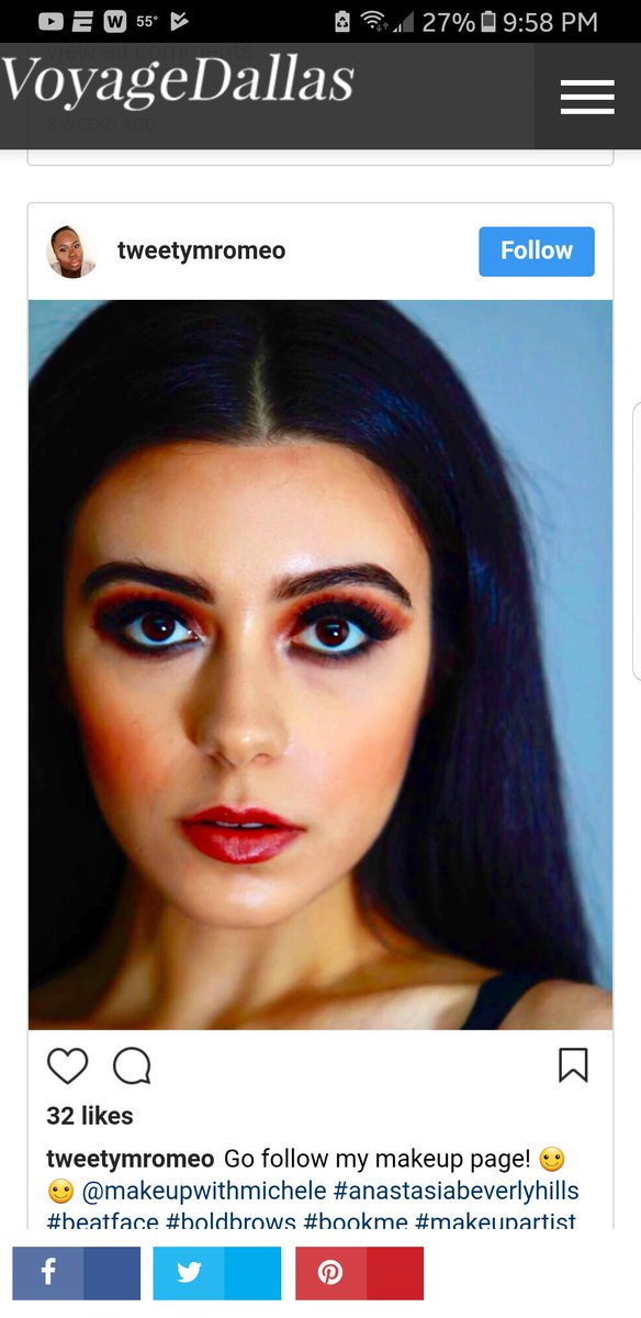 mishakk4's tweet image. Thank you to @VoyageDallasMag for the feature! #ilovedallas #makeupartist