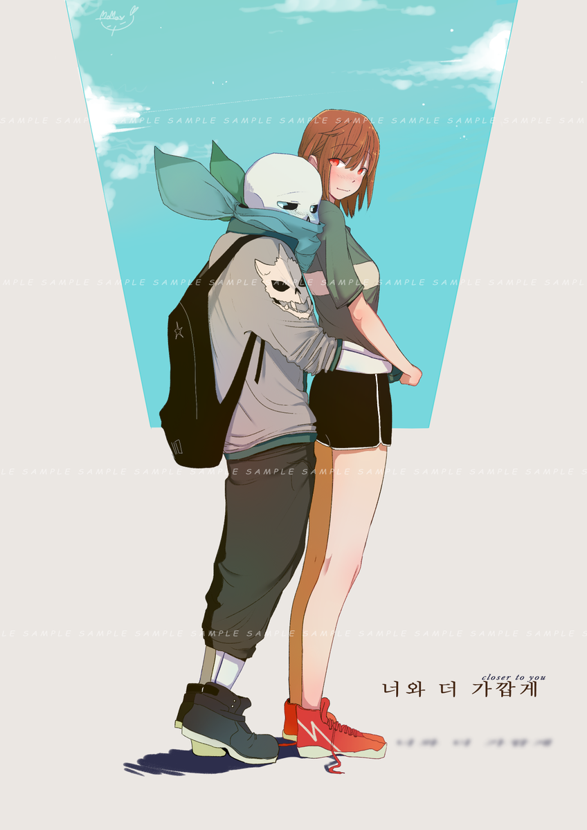Ni_kasx's tweet photo. Sans underswap x Frisk/Chara
For the artbookcollab https://t.co/caxX20QEEk