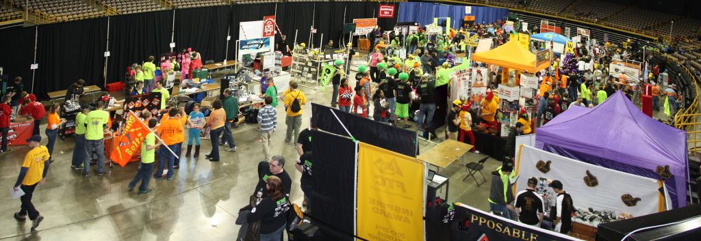Five years of the North Super Regional. This photo is from the 2014 North Super Regional at Carver Hawkeye Arena in Iowa City. Great overview of the Pits #NSR2018 #FiveYearsofMemories <a href="/FTC_North_SR/">FTC North SR</a>