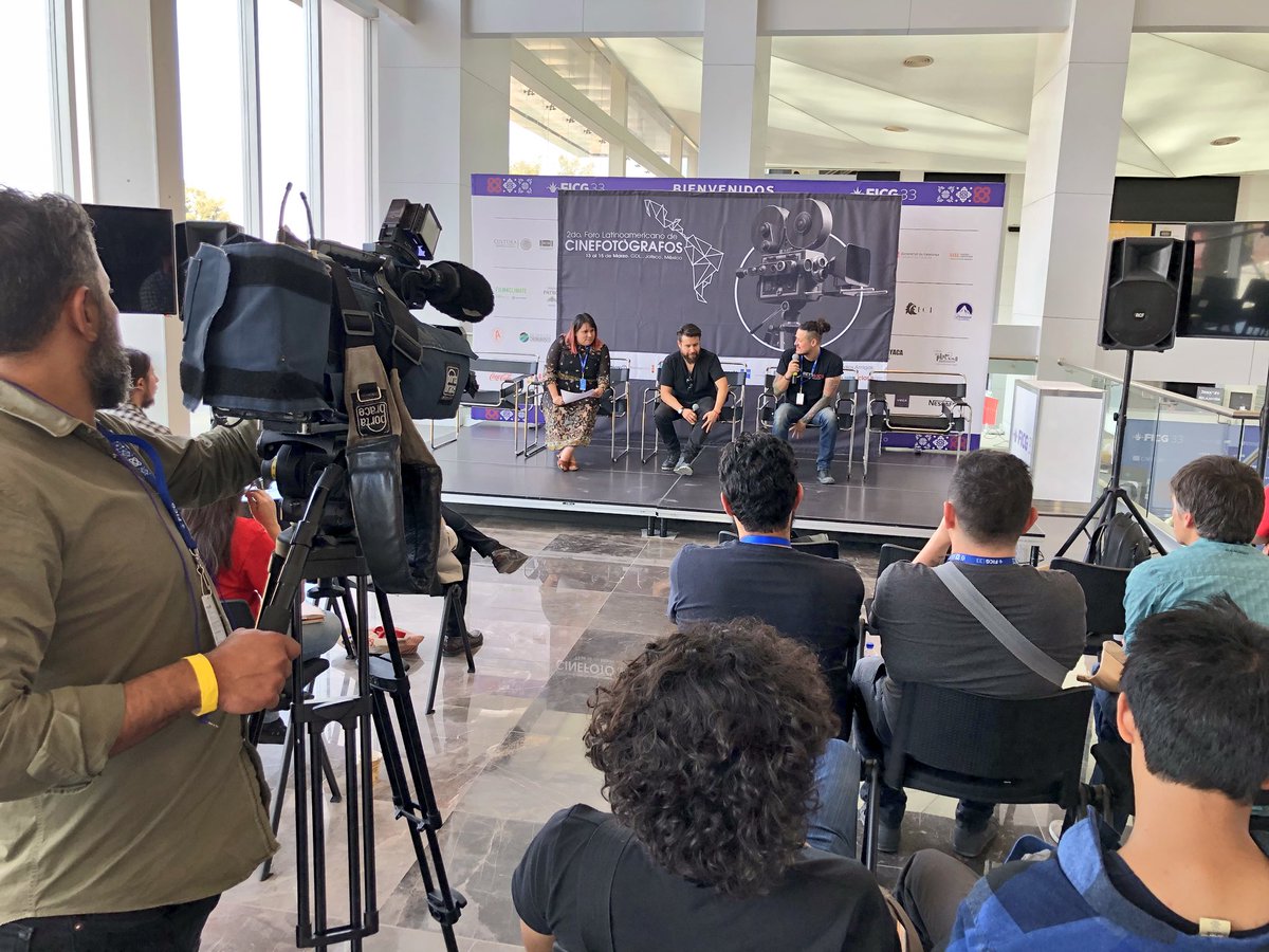 CinemaMovil_mx's tweet photo. Arranca el 2o Foro Latinoamericano de Cinefotógrafos en el @FICGoficial https://t.co/3Duo3QZgoy