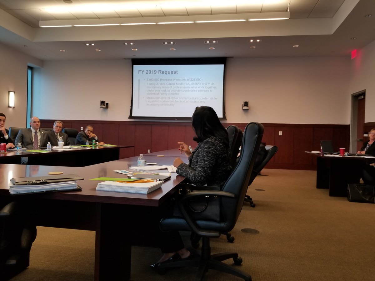 Nine Nonprofit agencies updated the Wake County Board of Commissioners on their yearly accomplishments  and made their funding request for 2018- 2019.