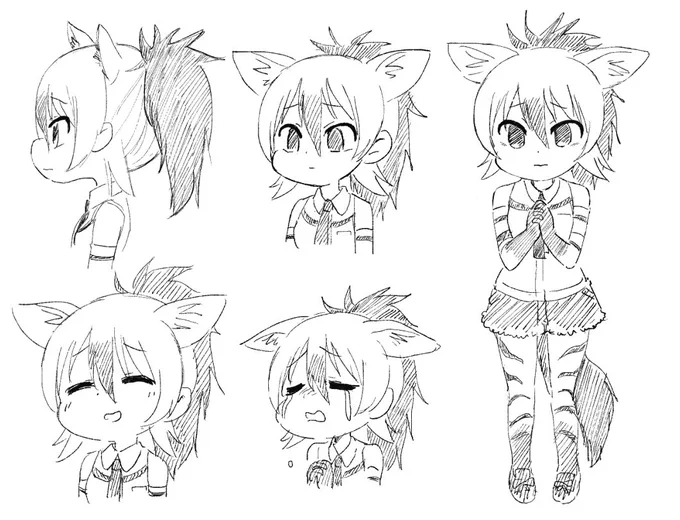 アードウルフちゃん練習 