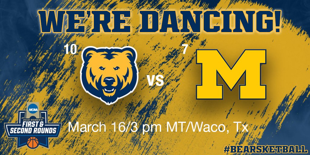 We are headed to the Lone Star State! 🐻🏀 #Bearsketball #Together #BigSkyWBB