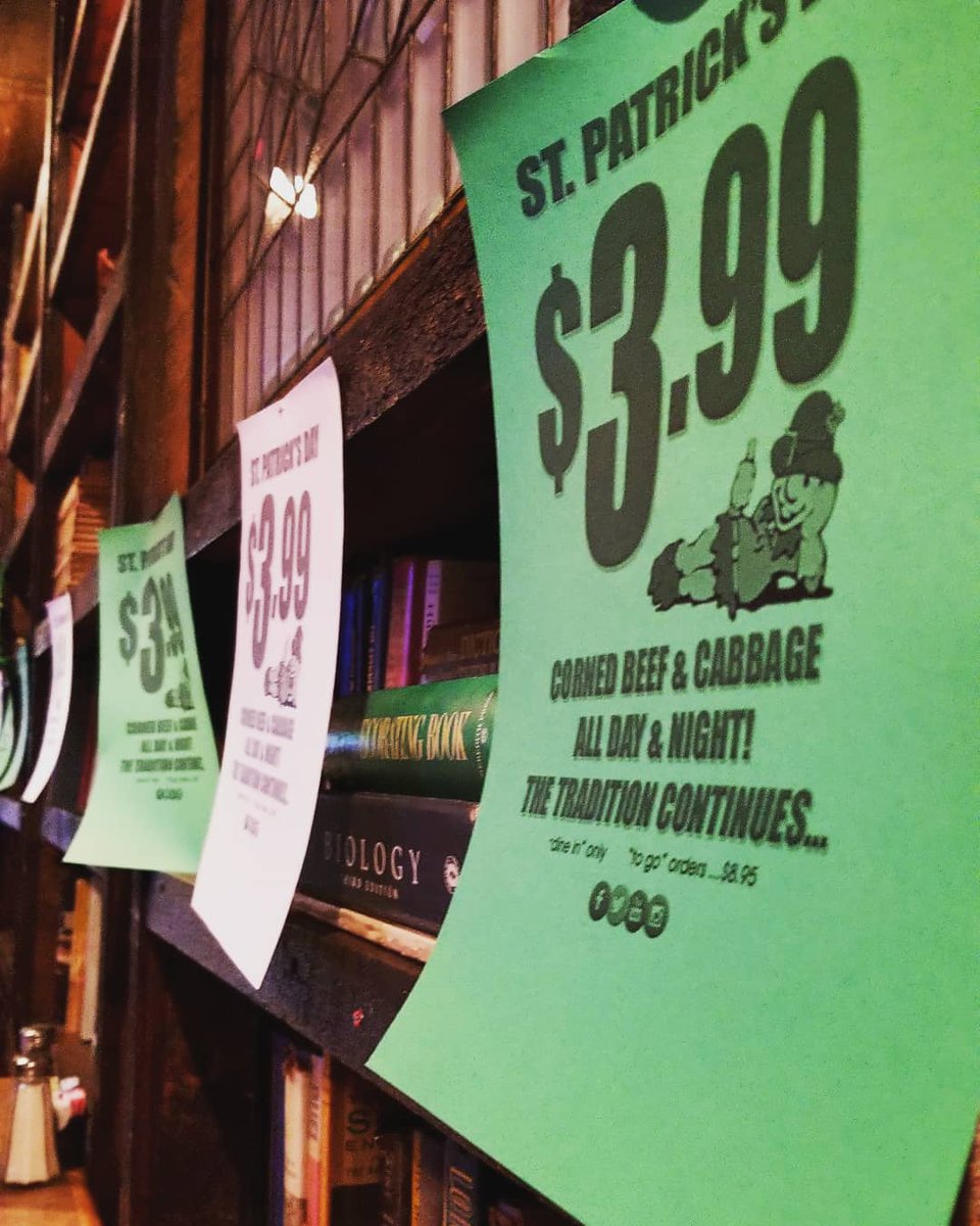TheJesterNJ's tweet image. #saint #patrick's day is right around the corner!!☘☘ get ready for $3.99 #corned #beef and #cabbage! 🥔🍽🍺 #greenbeer #taps #green #excited