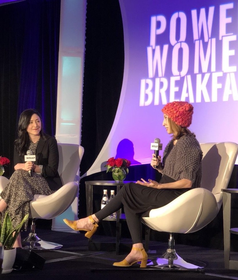 Flipboard's tweet photo. #SXSW2018 highlight: Two wonder women—our managing editor @gabyaschwarz and @PussyhatProject founder Jayna Zweiman—on stage together at #BEConference Power Women's Breakfast https://t.co/BBFRByHfVi