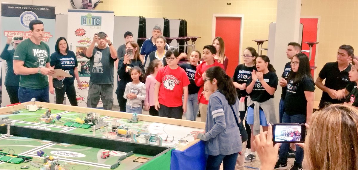 HDMcMillan's tweet image. This weekend our CREATE LEGO Team hosted an FLL competition at McMillan. They ended up walking away as champions! Go Panthers!!! #STEMis