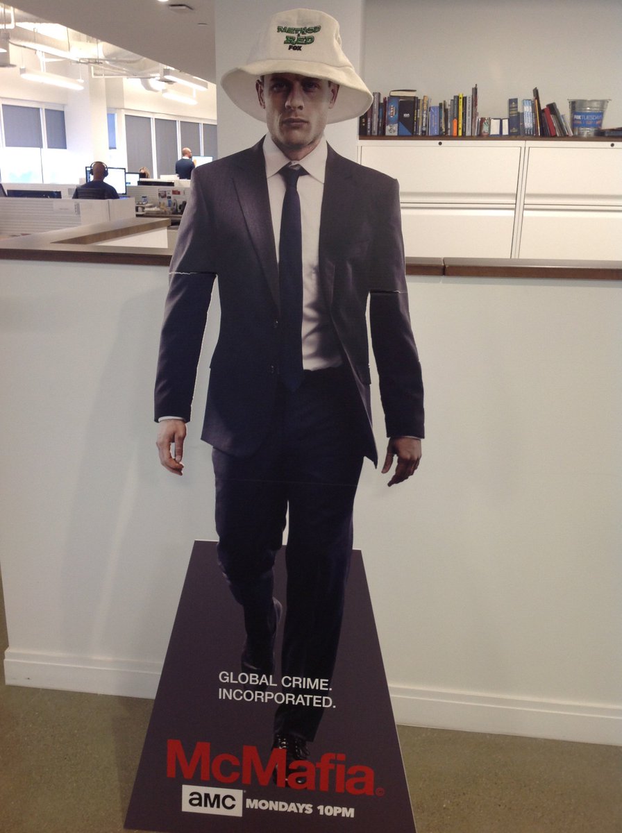 franklinavenue's tweet photo. The #McMafia/#MethodAndRed crossover... the first of many with my new favorite piece of promotional swag. https://t.co/kYNobZYRkV