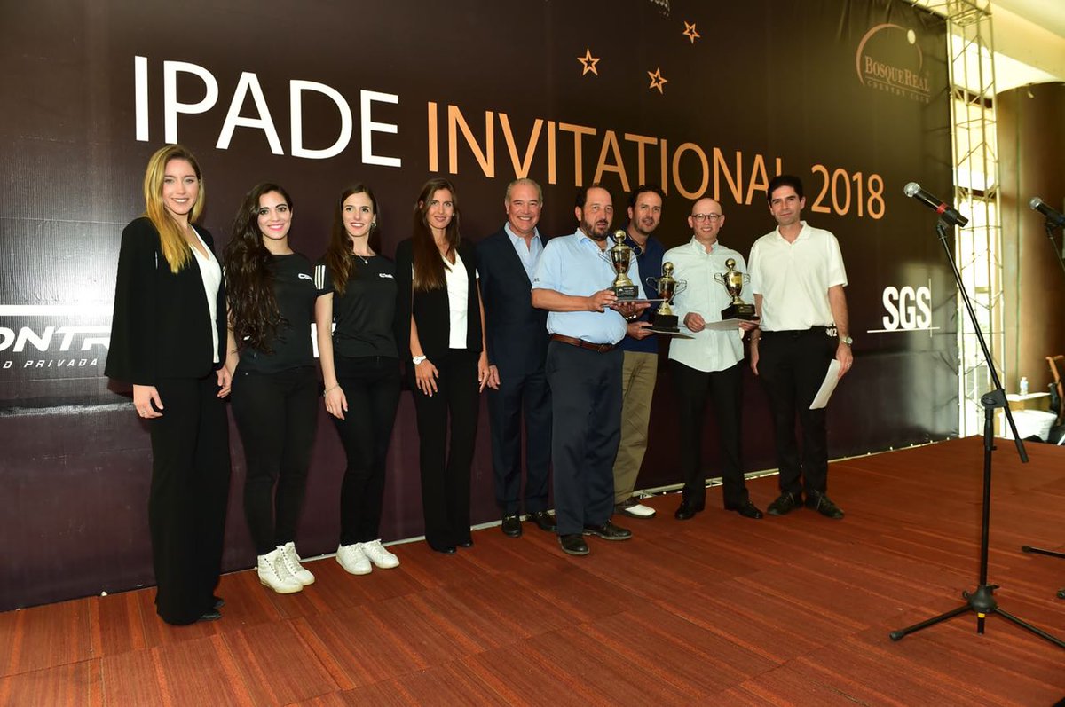 ipade's tweet photo. Felicidades a los ganadores del #TorneoDeGolf #IPADEinvitational. Espera la nota con todos los detalles en https://t.co/7sEqFW5cxm https://t.co/bWhPjiBlae