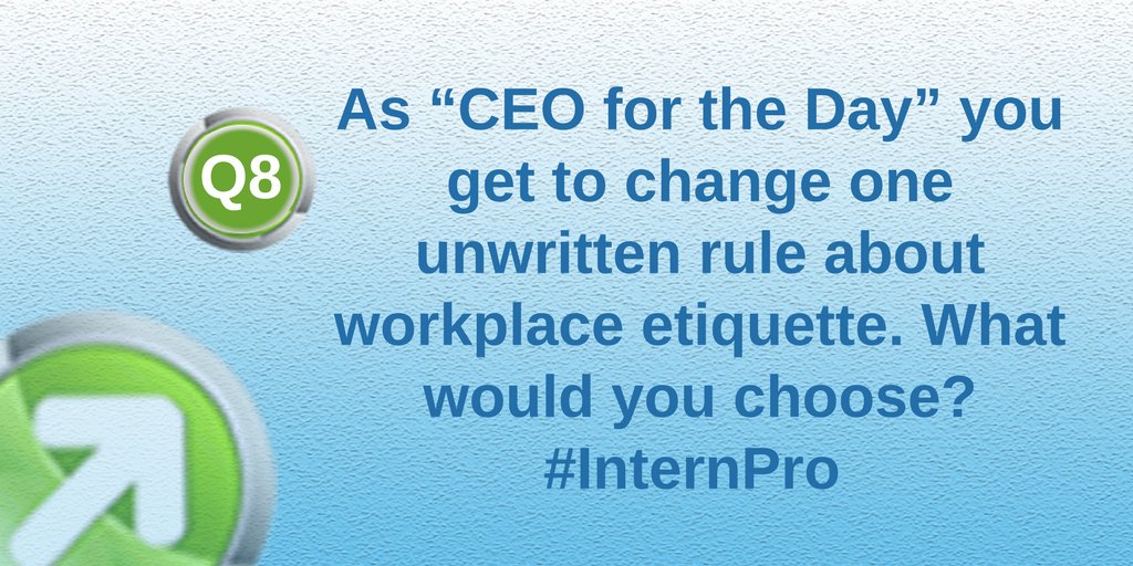 YouTern's tweet image. Q8 #InternPro