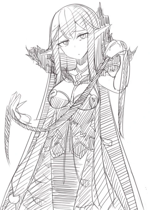 落書き女帝様 