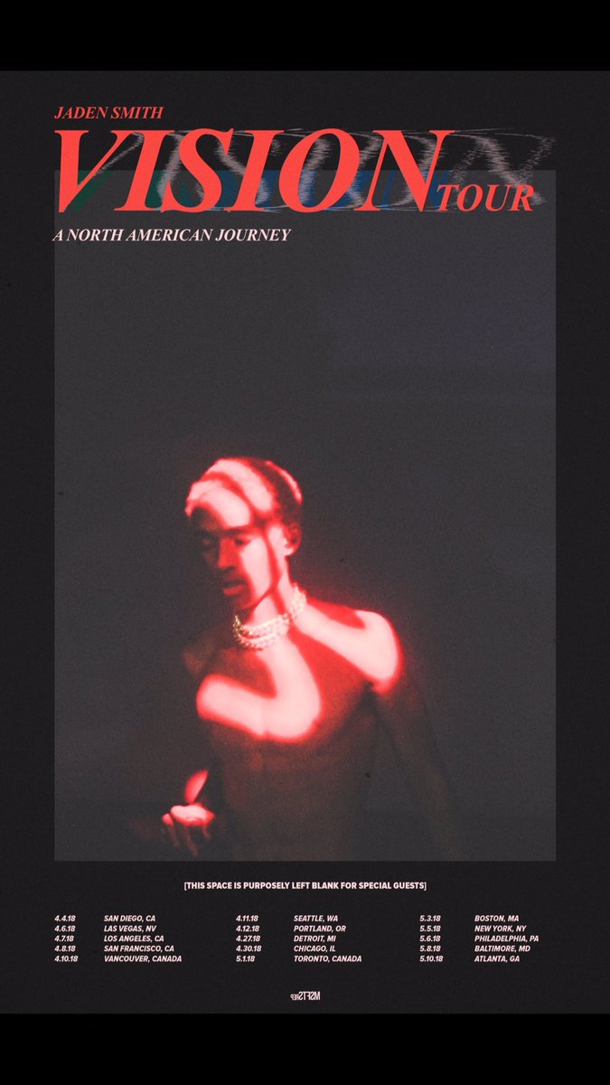 jaden's tweet photo. The Start Of The Tour April 4th https://t.co/C6HJA9bEmw https://t.co/qvcXpWrnyB