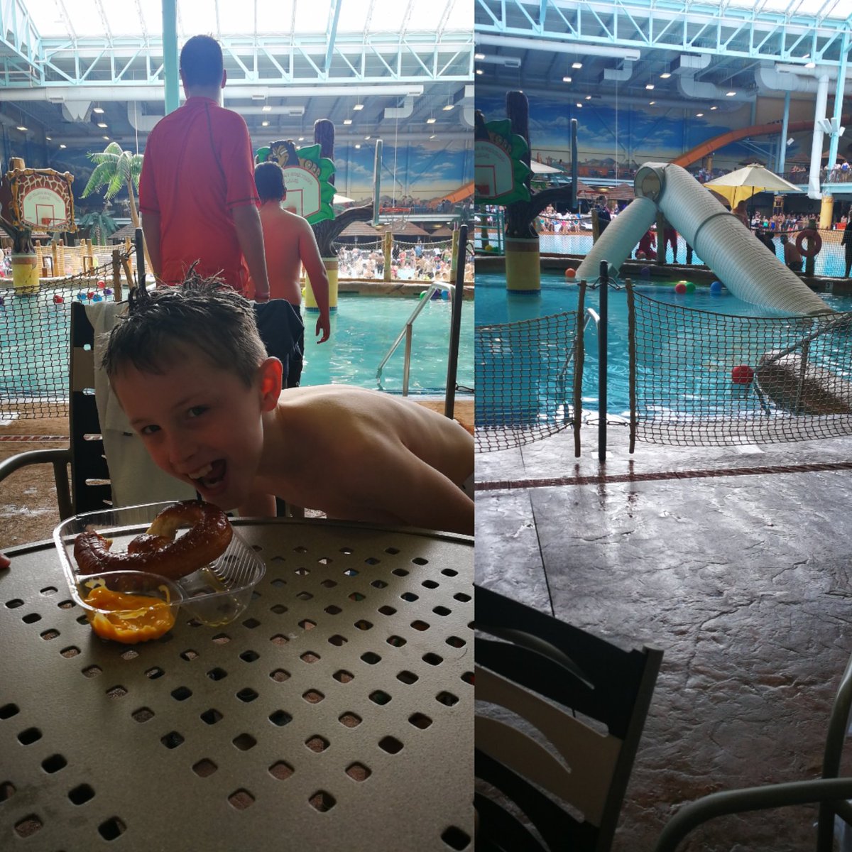 wrapsbyizzy's tweet photo. Moments apart at #Kalahari today! Thankfully the duct fell beside my other child and not on him https://t.co/MMSqw0wd7x