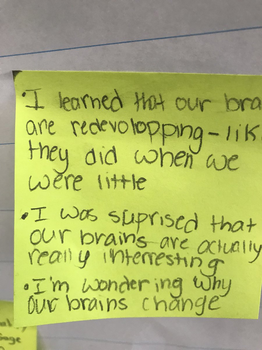 mgmacmillan's tweet photo. Look what we learned about the brain! Making connections this morning with @maplecreekSD43 Ms Burdock’s 6/7’s on brain function and mindfulness - thanks for a great morning! @kimschon @HarpreetEsmail @RobertGZambrano @McCombAndrea @sunshinerach2 https://t.co/vb1thQ2DKF